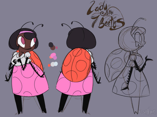 Lady Burgmin - Character Pitch for Lady &amp; the 7 Beetles